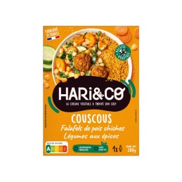Couscous aux falafels de pois chiches 280 gr - HARI&CO