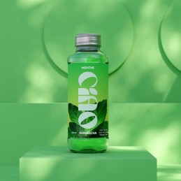 Kombucha à la menthe 33 cl - CIAO KOMBUCHA