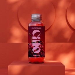 Kombucha aux fruits rouges 33 cl - CIAO KOMBUCHA