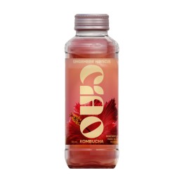 Kombucha Gingembre Hibiscus 33 cl - CIAO KOMBUCHA
