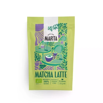 Matcha Latte BIO 125 gr - ATELIER MARTA