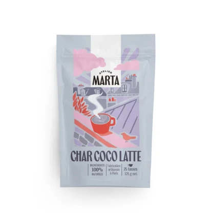 Char-Coco Latte BIO 125 gr - ATELIER MARTA
