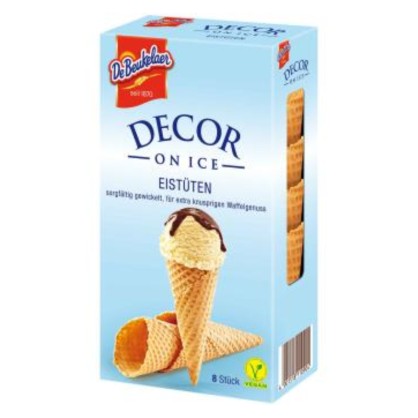 Cornets de glace vegan 112 gr - De Beukelaer - vegetalfood