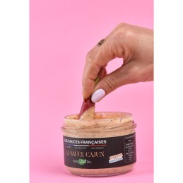 Sauce Cajun Végétale Bio 200 gr - LE GRAND BLUFF