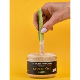 Sauce Aïoli Végétale Bio 200 gr - LE GRAND BLUFF