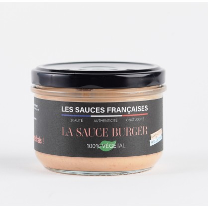 Sauce Burger Végétale Bio 200 gr - LE GRAND BLUFF