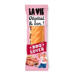 DLC 08/05/25 - Sandwich Végétal Baguette - Le BBQ Lover - 220 gr - LA VIE