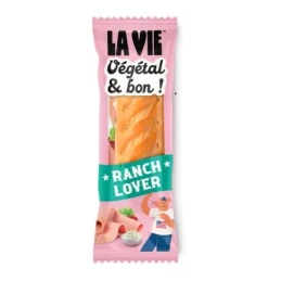 DLC 08/05/25 - Sandwich Végétal Baguette - Le Ranch Lover - 230 gr - LA VIE