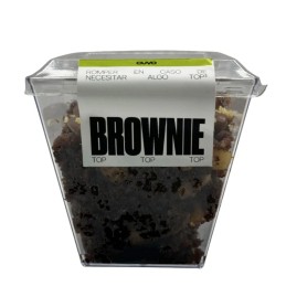 DATE COURTE - Dessert en verrine Brownie FRAIS 110 gr - CUVO