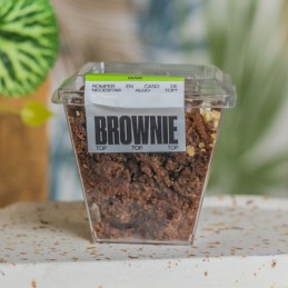 DATE COURTE - Dessert en verrine Brownie FRAIS - CUVO
