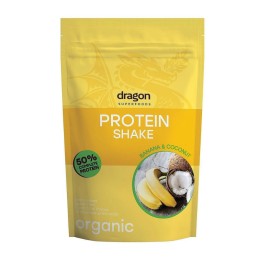 Protein shake Banane et Noix de coco 450 gr - Dragon Superfoods