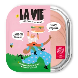 Jambon végétal nature 120 gr - LA VIE