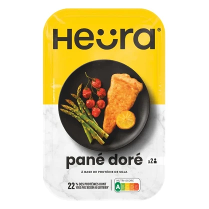 Filets panés de poisson végétal 160 gr - HEURA