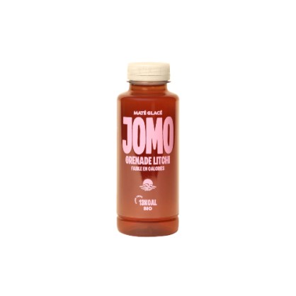 Maté glacé grenade litchi BIO 35 cl - JOMO - vegetalfood