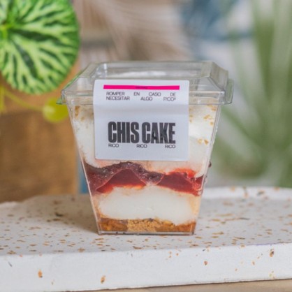 Dessert en verrine Chis Cake FRAIS 110 gr - CUVO