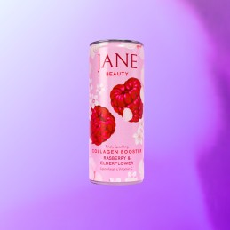 Boisson Collagène Framboise Sureau 25 cl - JANE - vegetalfood
