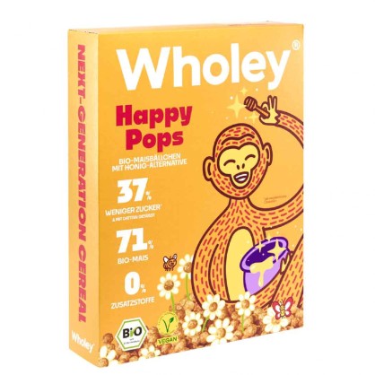 Céréales Happy Pops BIO - Wholey - vegetalfood