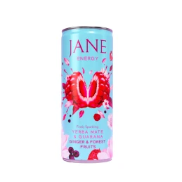 Boisson Energy Gingembre Fruits Rouges 25 cl - JANE - vegetalfood