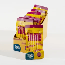 Snacks végétaux, style Salami, à base de soja 50 gr - BEANSTALK