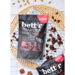 Granola protéiné Cacahuètes et Cacao BIO 300g - BETT'R