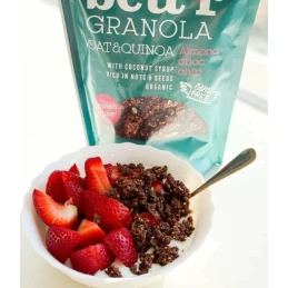 Granola avoine-quinoa Amandes et Pépites de Chocolat Noir BIO 300g - BETT'R