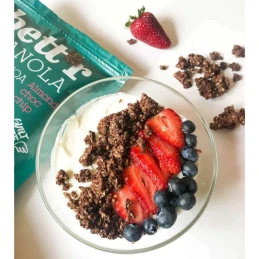 Granola avoine-quinoa Amandes et Pépites de Chocolat Noir BIO 300g - BETT'R