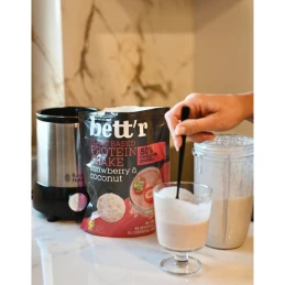 Protein Shake Fraise & Noix de coco BIO 450 gr - BETT'R