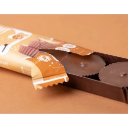Butter cups Cacahuète Caramel Salé BIO 39g - NAUGHTY NUTS