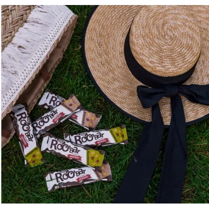 Barre Protéinée recouverte de chocolat Noisettes BIO 40g - ROOBAR