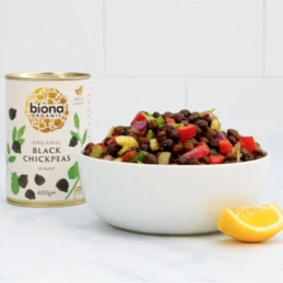 Pois chiches noirs BIO 400 gr - BIONA ORGANIC