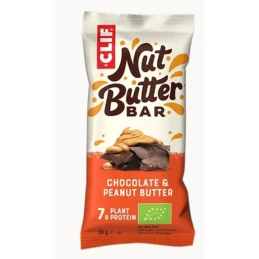 Barre Chocolat Fourré Beurre de Cacahuète BIO 50 gr - CLIF