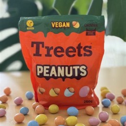 Cacahuètes enrobées de ChoViva 250 gr - Treets -vegetalfood
