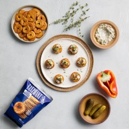 Bretzels pressés au gros sel de mer 80 gr - ELEPHANT