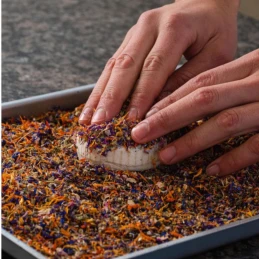 Vromage Frais Fleuri BIO 120 gr - FERMAGGIO