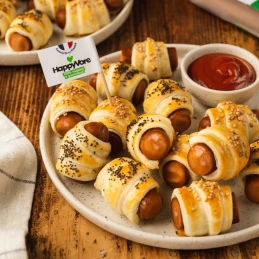 Knax végétales (saucisses végétales pour hot-dog) 200 gr - HAPPYVORE