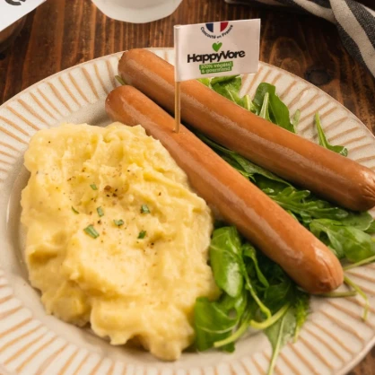 Knax végétales (saucisses végétales pour hot-dog) 200 gr - HAPPYVORE