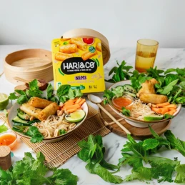 Nems haché végétal & curry 140 gr - HARI&CO