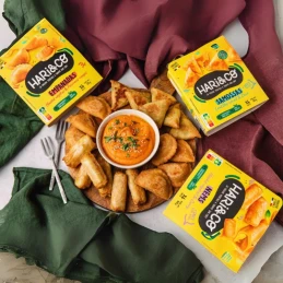 Samossas lentilles corail & coco 140 gr - HARI&CO