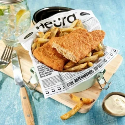 Filets panés de poisson végétal 160 gr - HEURA