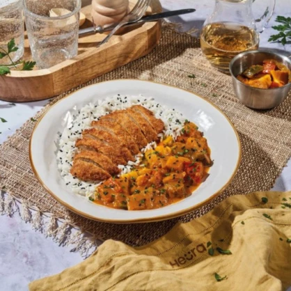 Escalope panée vegan - Heura - vegetalfood