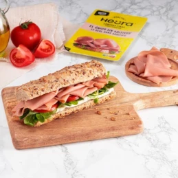 Fines tranches jambon végétal 78 gr - HEURA