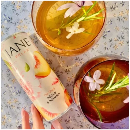 Boisson Collagène Clémentine Rose 25 cl - JANE - vegetalfood