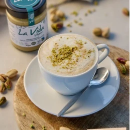 Pâte à tartiner aux pistaches/chocolat blanc BIO 270 gr - LA VIDA VEGAN