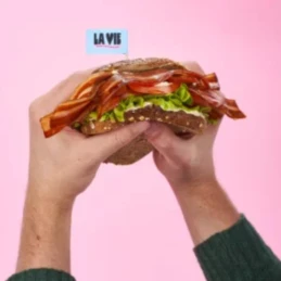 Bacon végétal fumé 120 gr - LA VIE