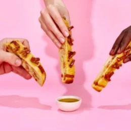 Lardons végétaux goût fumé 500 gr - LA VIE
