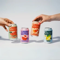 Soda Pêche Orange sanguine 33cl - Living Things - vegetalfood