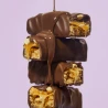 Barre caramel cacahuète chocolat 40 gr - LOVE RAW
