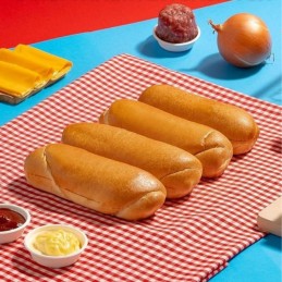 Potato Roll (pain à hot dog) 375 gr - PANCO