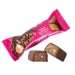 Barre chocolat amande et sel de mer BIO 33 gr - RHYTHM 108