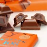 Tablette de chocolat fourrée chocolat orange BIO 100 gr - RHYTHM 108